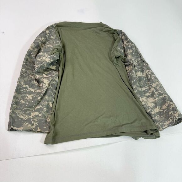 Rothco Combat Shirt Mens XL Green ACU Digital Camo Military Long Sleeve - Picture 1 of 8